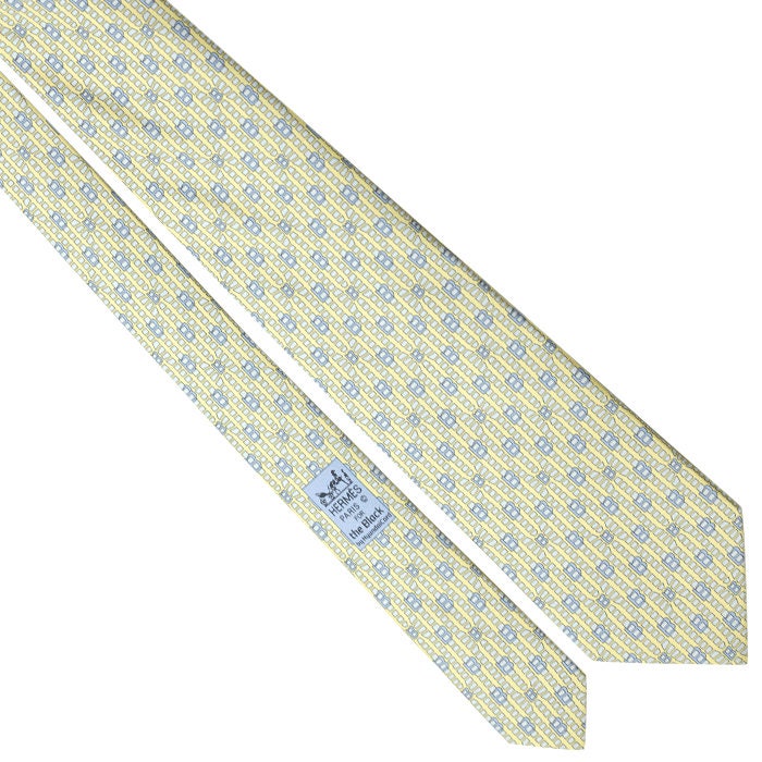 Hermes Men's Silk Limited Edition Tie for "the Black" Pattern 5463 | Necktie Cravate