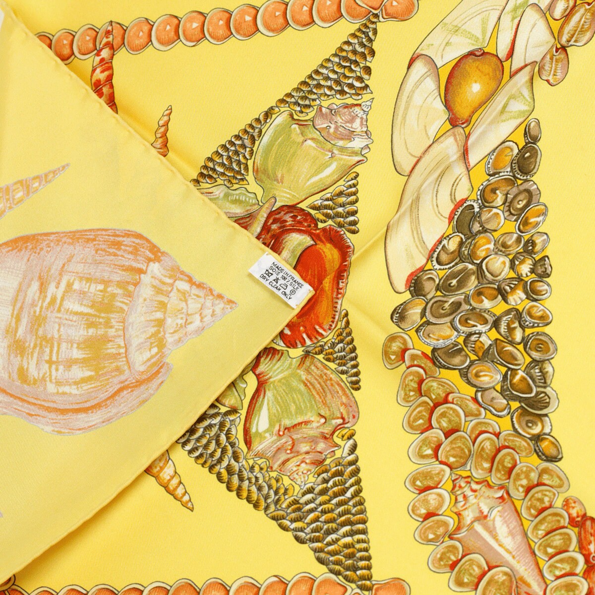 Hermes Scarf "Rocaille" by Valerie Dawlat Dumoulin 90cm Silk