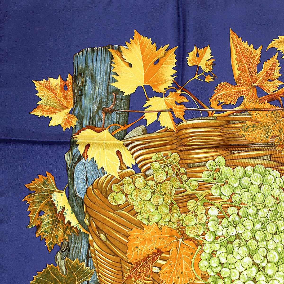 Hermes Scarf "Vendanges" by Valerie Dawlat Dumoulin 90cm Silk | Carre Foulard