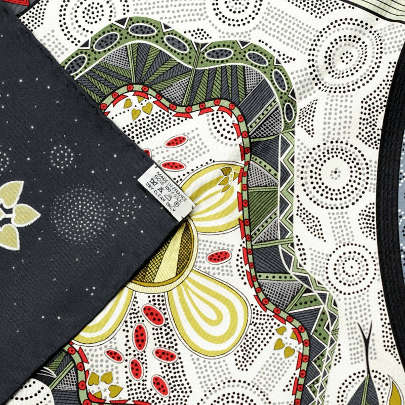 Hermes Scarf "Reve d'Australie" by Zoe Pauwels 90cm Silk | Carre Foulard