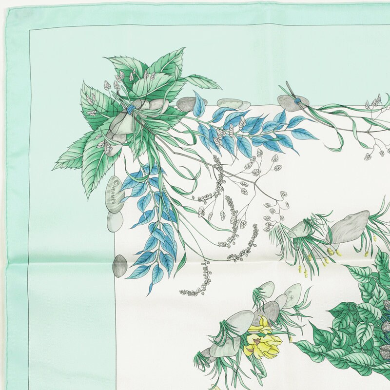 Hermes Scarf "Pythagore" by Zoe Pauwels 90cm Silk