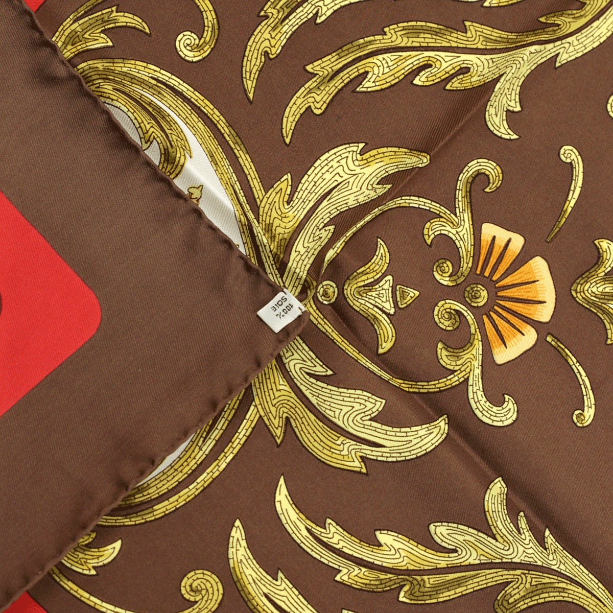 Hermes Scarf "Cheval Turc" by Christiane Vauzelles Vintage 90cm Silk | Carre Foulard