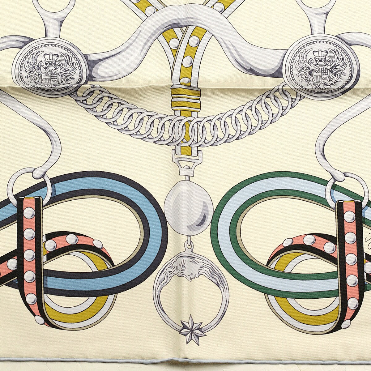 Hermes Scarf "Grand Tralala" by Virginie Jamin 90cm Silk | NWT