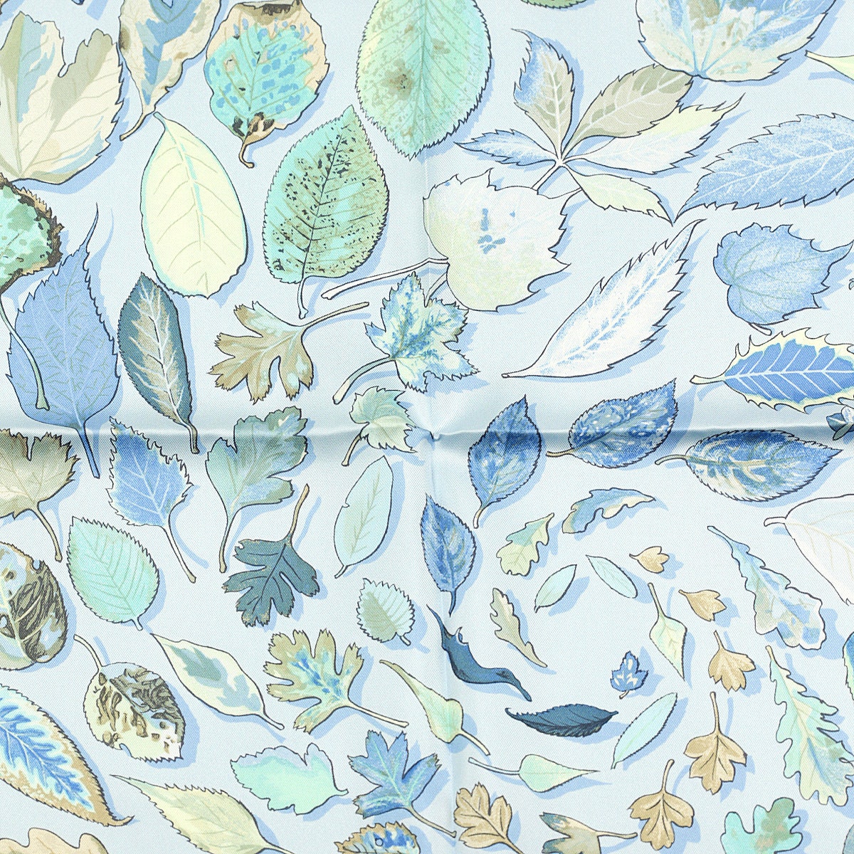 Hermes Scarf "Tourbillon" by Christiane Vauzelles 90cm Silk | Carre Foulard