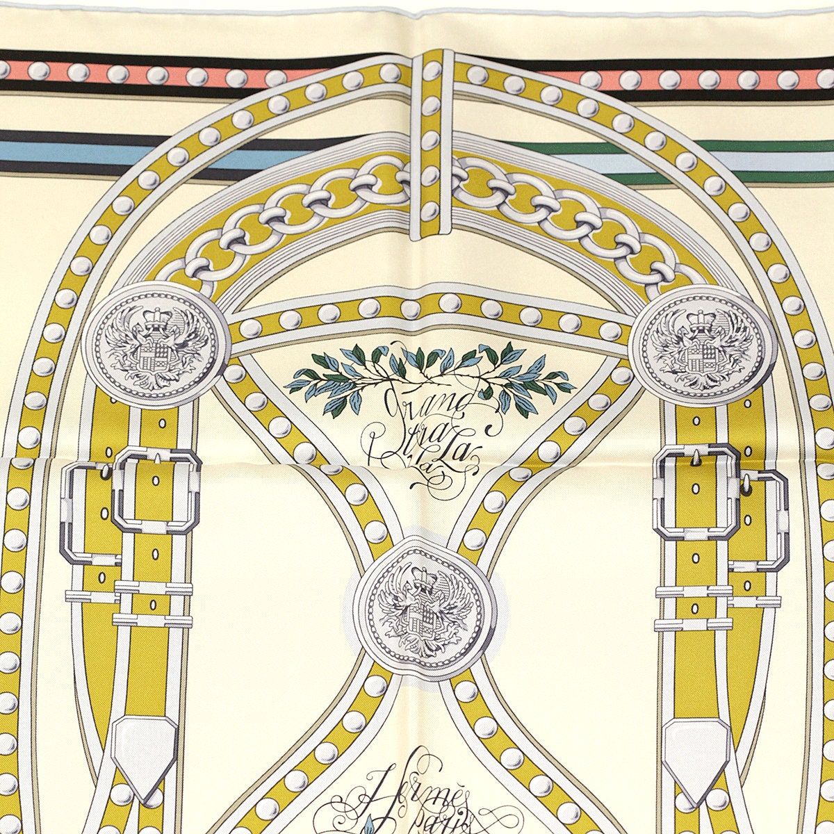 Hermes Scarf "Grand Tralala" by Virginie Jamin 90cm Silk | NWT