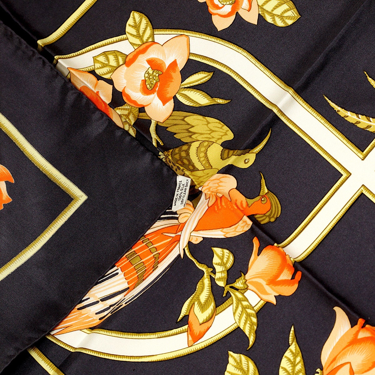 Hermes Scarf "Caraibes" by Christiane Vauzelles 90cm Silk | Foulard Carre