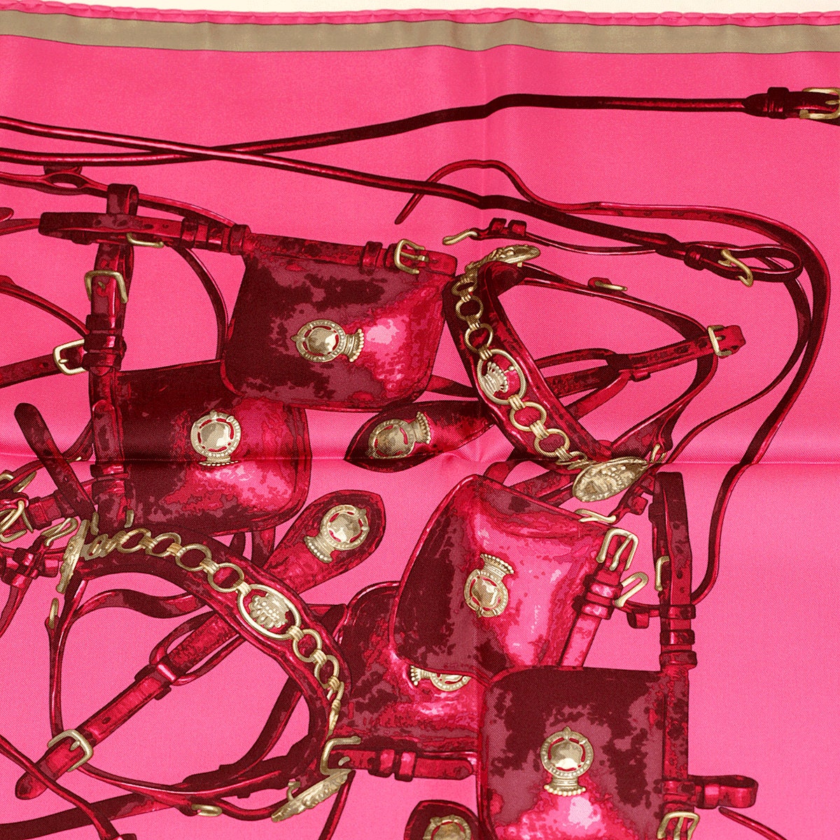 Hermes Scarf "Brides Rebelles" by Benoit Pierre Emery 90cm Silk | Carre Foulard
