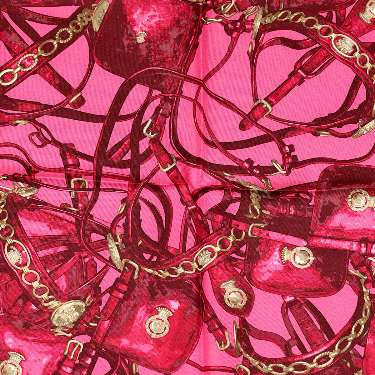 Hermes Scarf "Brides Rebelles" by Benoit Pierre Emery 90cm Silk | Carre Foulard