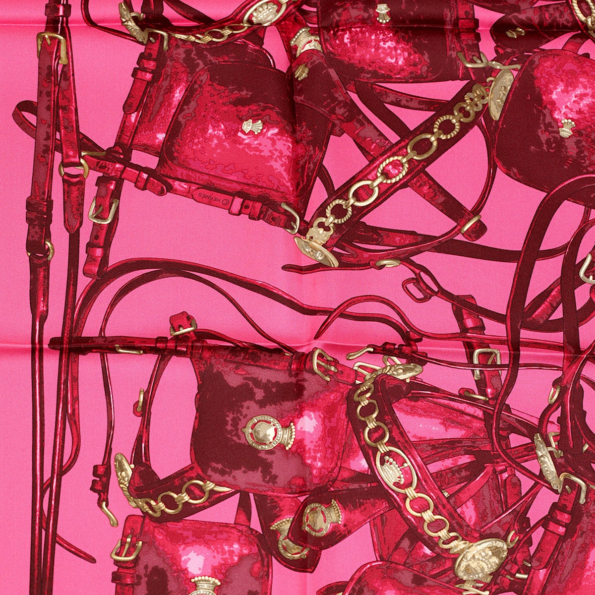 Hermes Scarf "Brides Rebelles" by Benoit Pierre Emery 90cm Silk | Carre Foulard