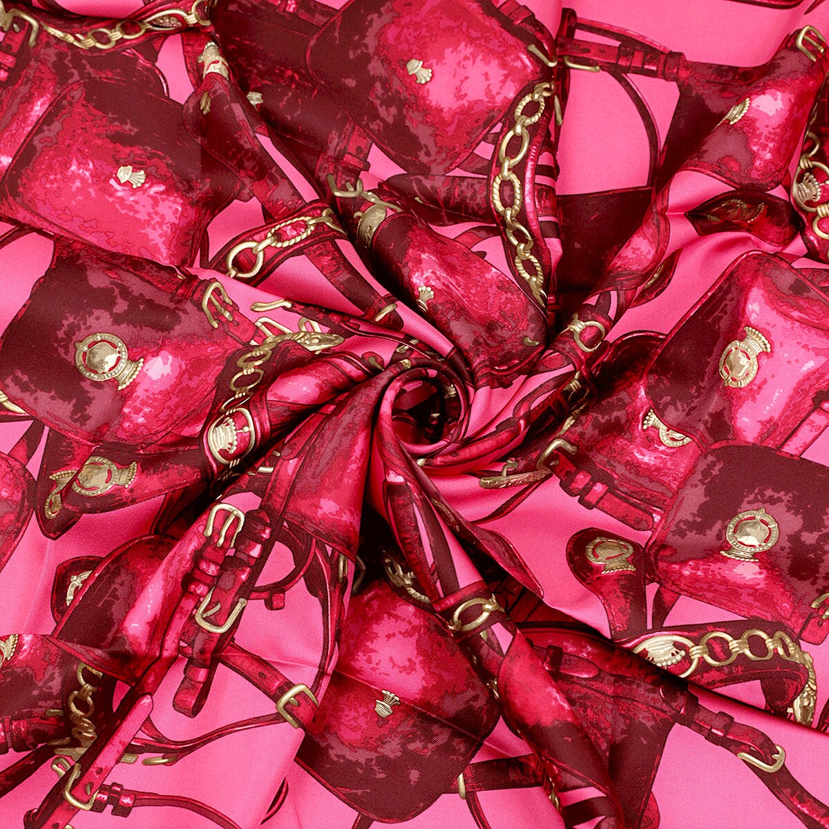 Hermes Scarf "Brides Rebelles" by Benoit Pierre Emery 90cm Silk | Carre Foulard
