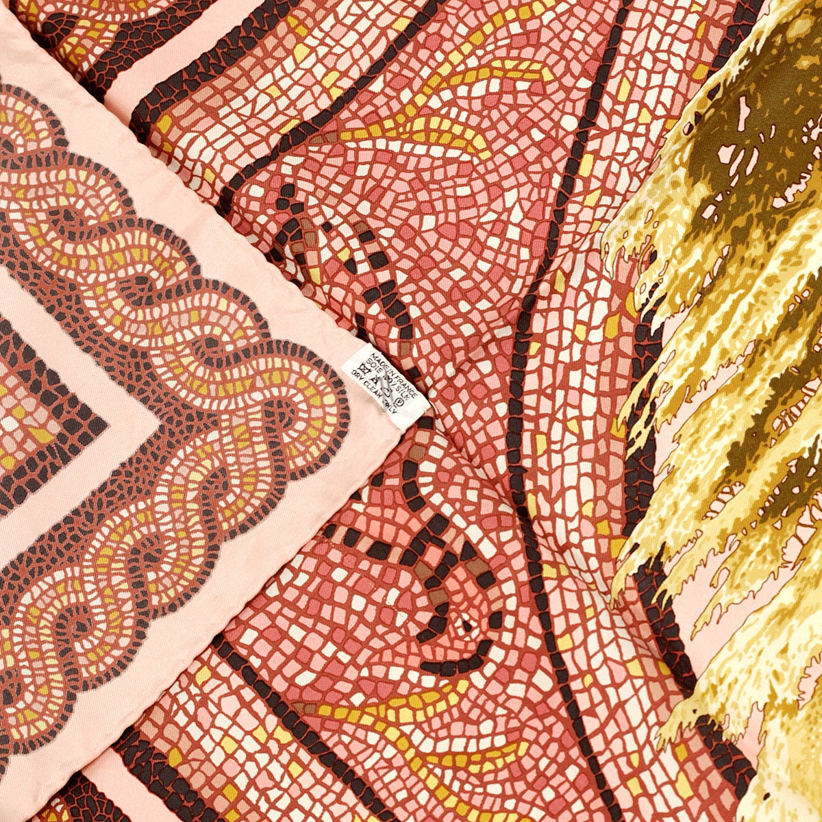 Hermes Scarf "Sous le Cedre" by Dimitri Rybaltchenko 90cm Silk | Carre Foulard