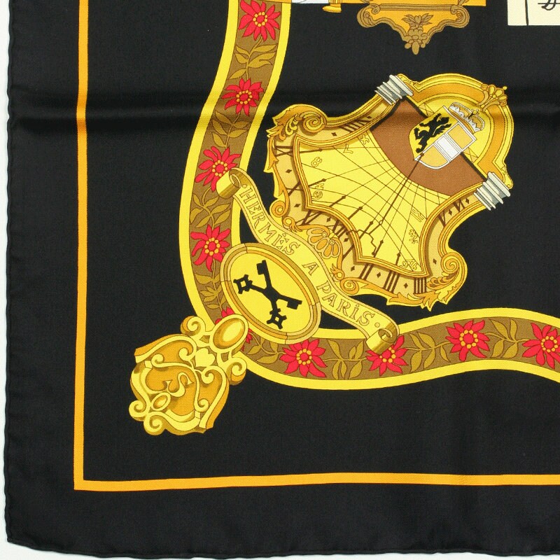 Hermes Scarf "Salzburg" by Loic Dubigeon 90cm Silk