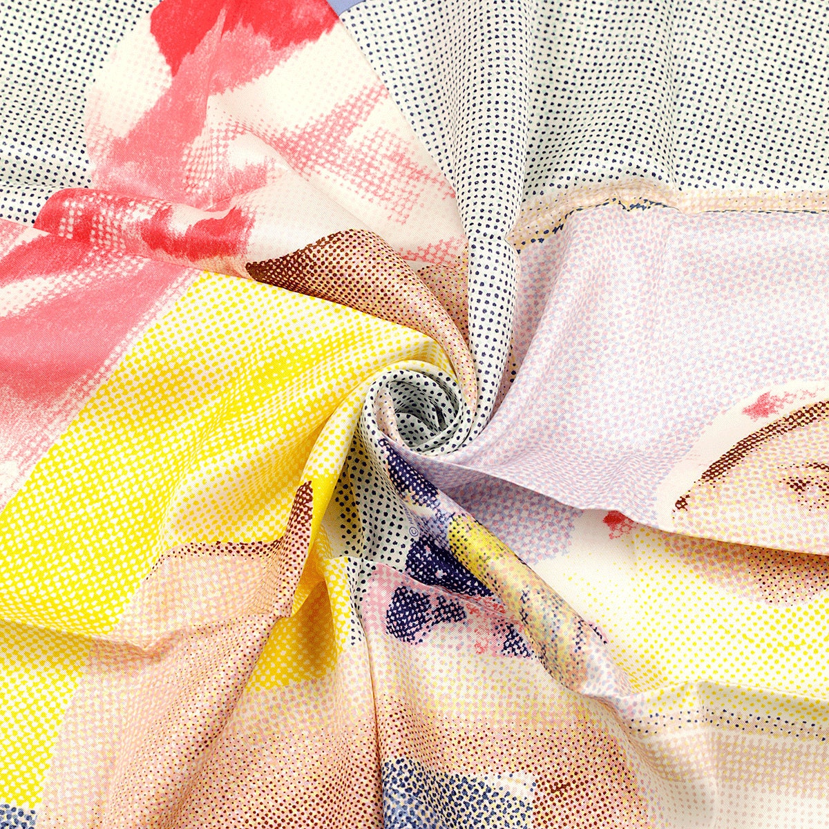 Hermes Scarf "Regard de Soie" by Clement Balcon 70cm Silk