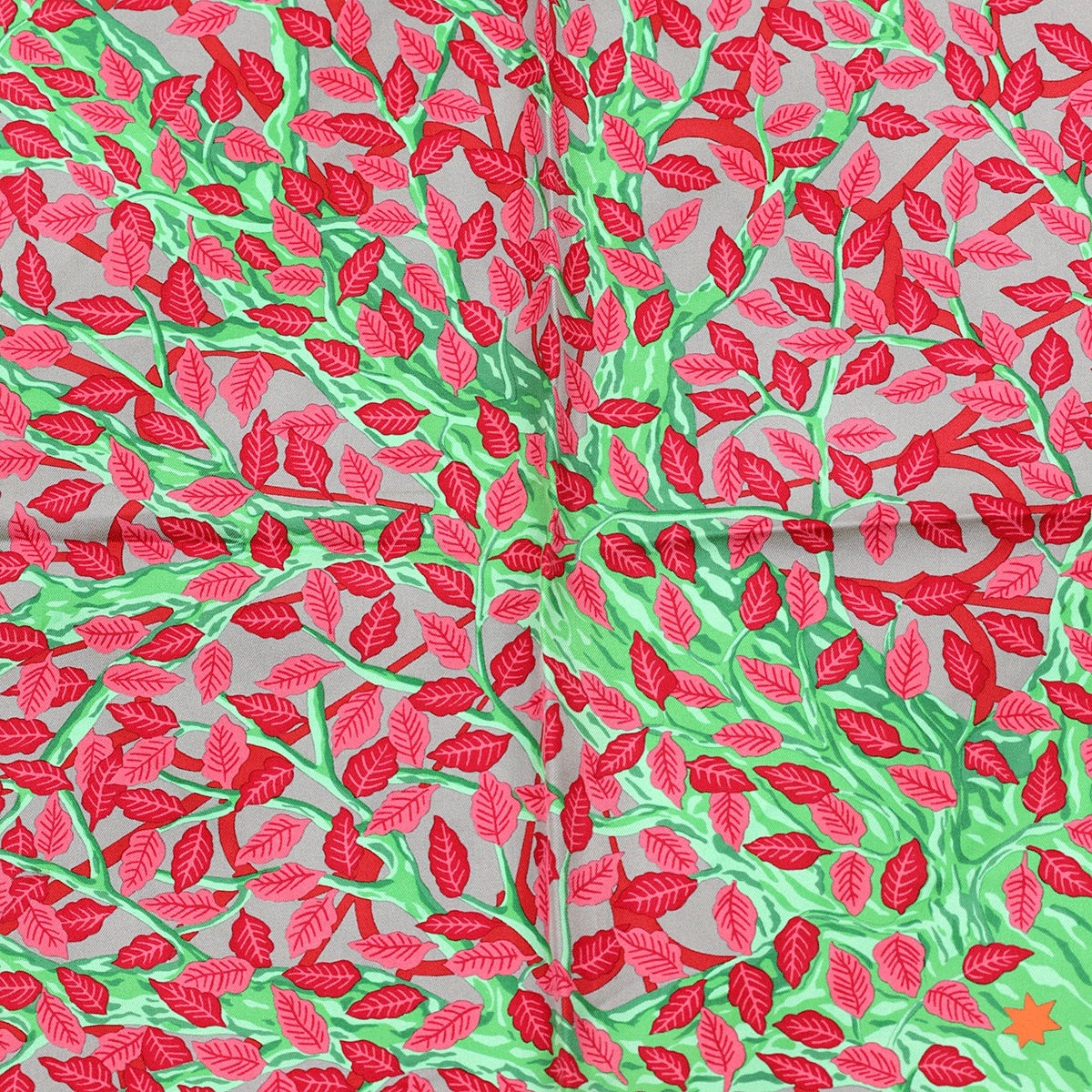 Hermes Scarf "Axis Mundi II" by Christine Henry 90cm Silk