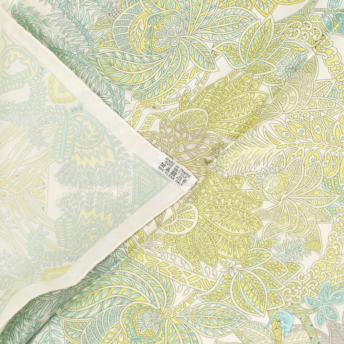 Hermes Scarf "Maitres de la Foret" by Annie Faivre 90cm Silk