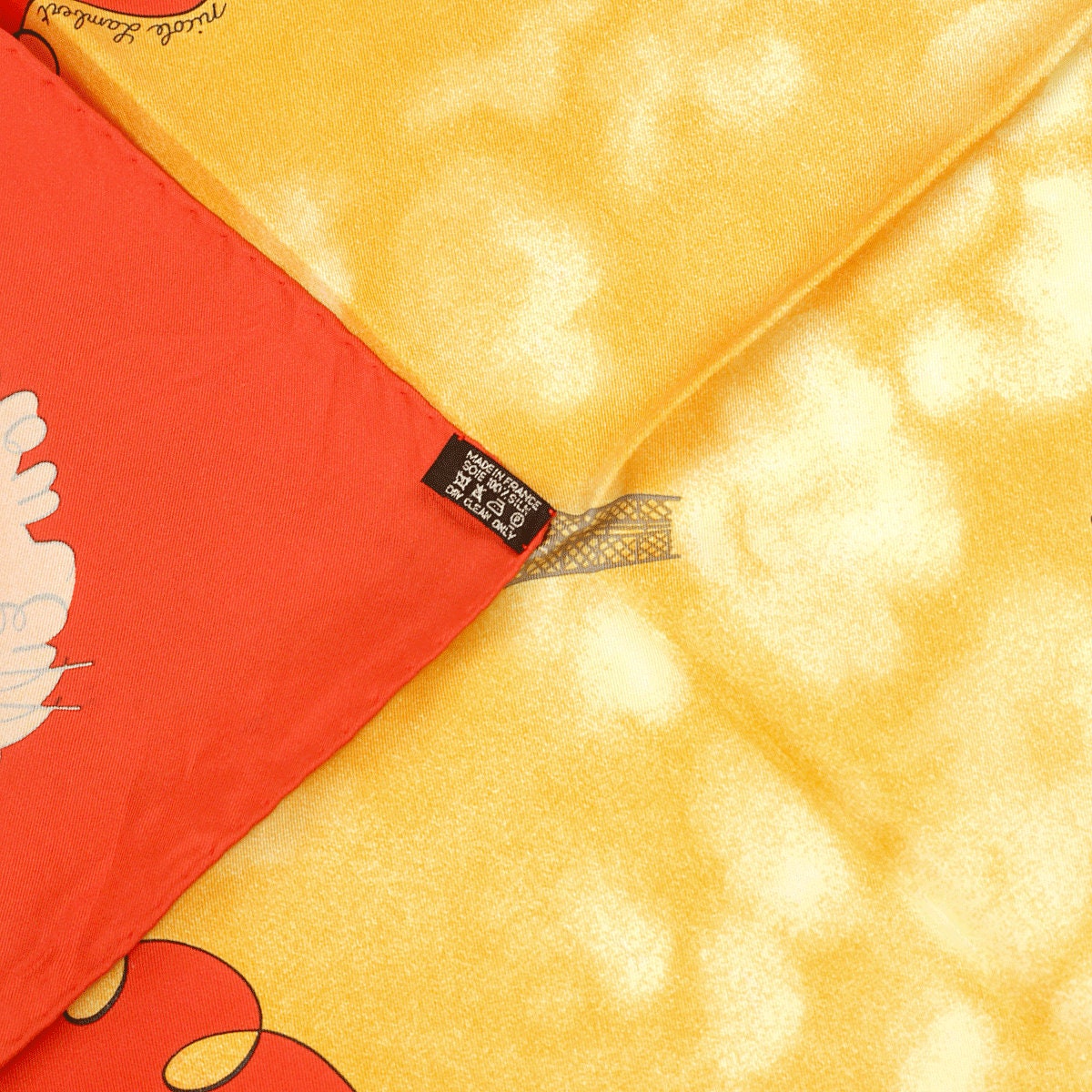 Hermes Scarf "Les Triples" by Nicole Lambert 90cm Silk