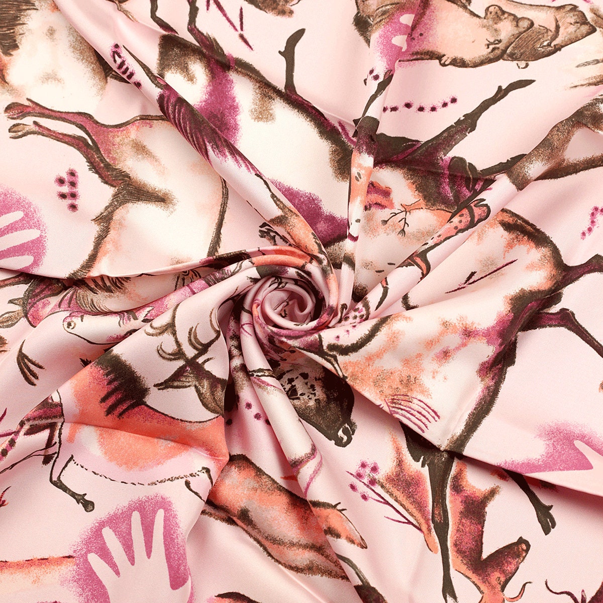 Hermes Scarf "Premieres Mains" by Zoe Pauwels 90cm Silk