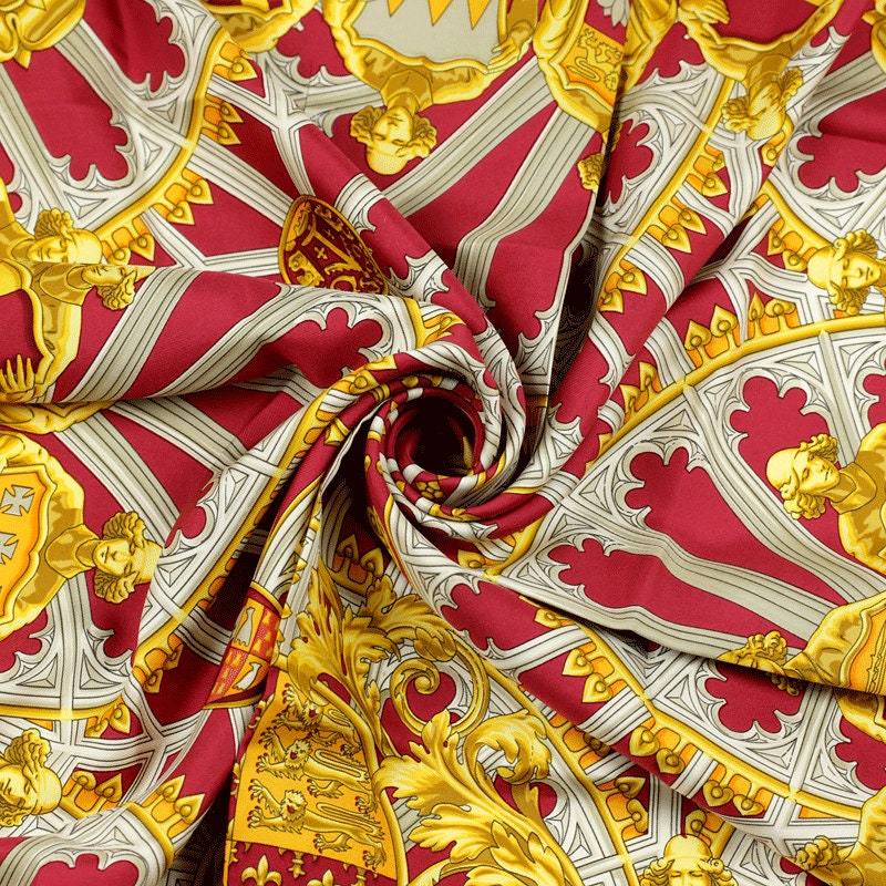 Hermes Scarf "British Heraldy" by Vladimir Rybaltchenko 90cm Silk