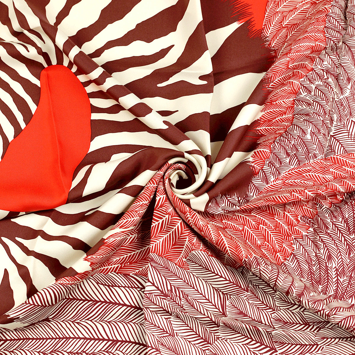 Hermes Scarf "Zebra Pegasus" by Alice Shirley 90cm Silk