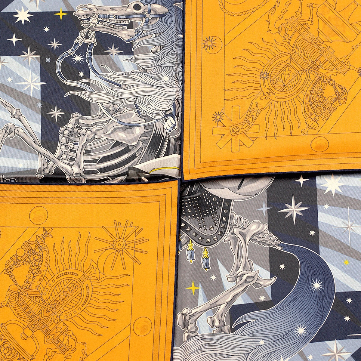 Hermes Scarf "C'est la Fete" by Daiske Nomura 90cm Silk Double Face Carre | NWT Grail