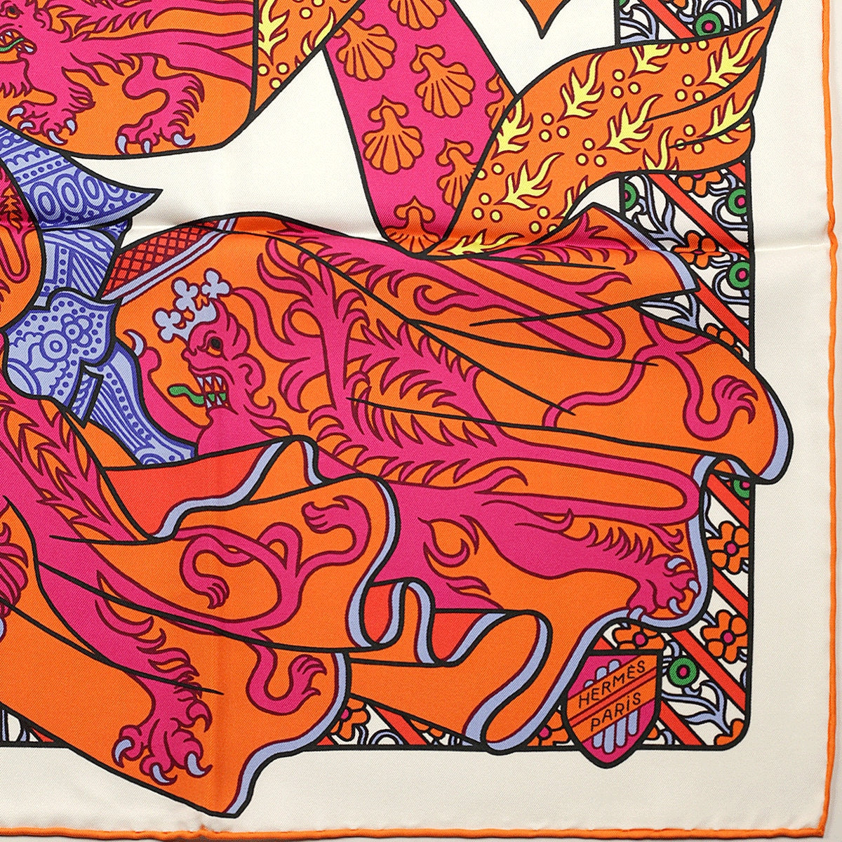 Hermes Scarf "Duels Oniriques" by Pierre Marie 90cm Silk | Carre Foulard