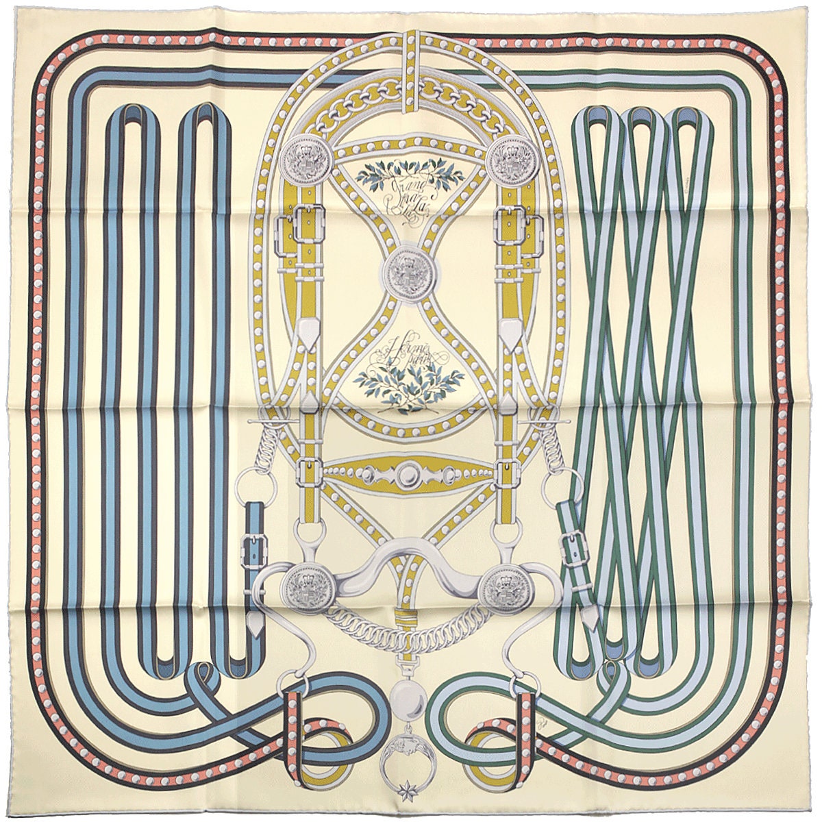 Hermes Scarf "Grand Tralala" by Virginie Jamin 90cm Silk | NWT