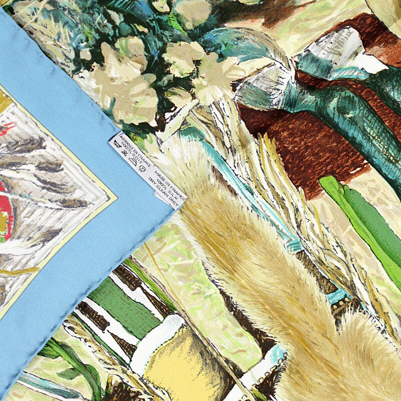 Hermes Scarf "Les Cheyennes" by Kermit Oliver 90cm Silk | Carre Foulard