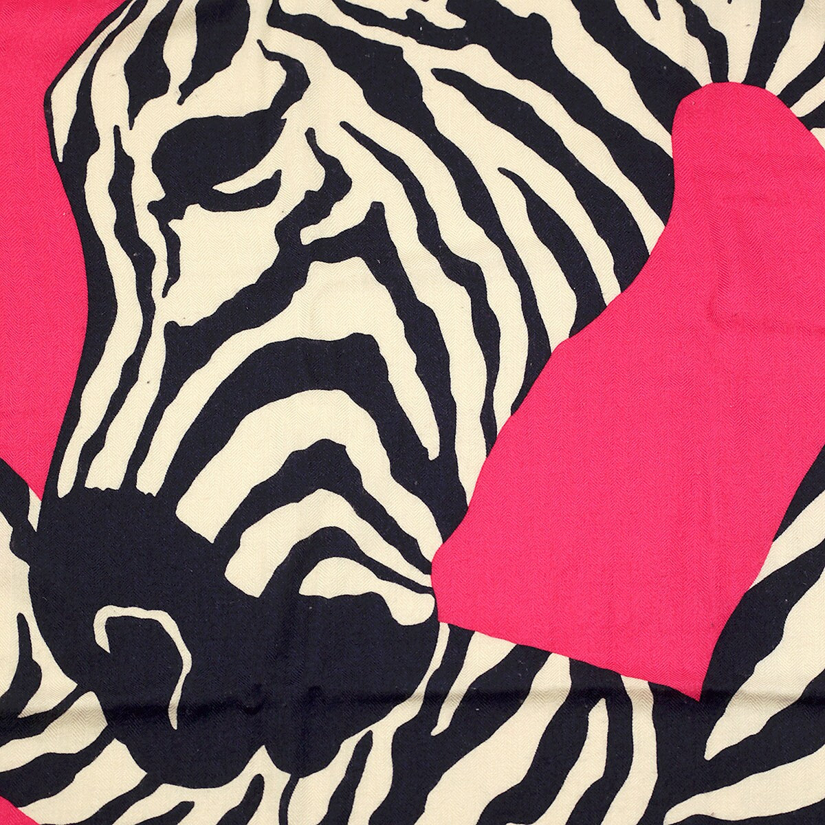 Hermes Cashmere Shawl 140cm "Zebra Pegasus" by Alice Shirley | Scarf Carre Foulard