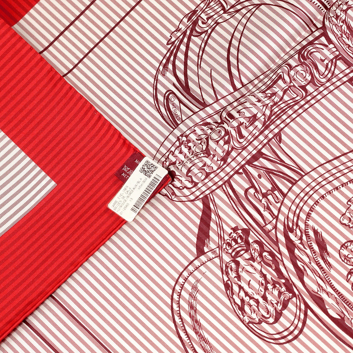 Hermes Scarf Carre Eyeliner “Brides de Gala" by Hugo Grygkar 90cm Silk | NWT