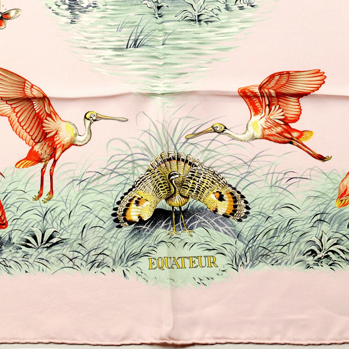 Hermes Scarf "Equateur" by Robert Dallet 90cm Silk | Wash Carre