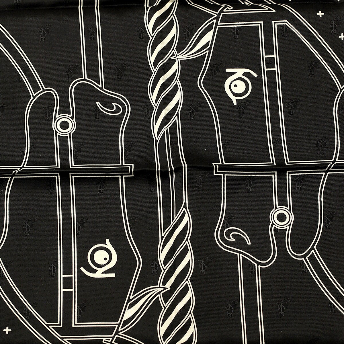 Hermes Scarf "Quadrige" by Pierre Péron 70cm Silk Jacquard | Carre Foulard