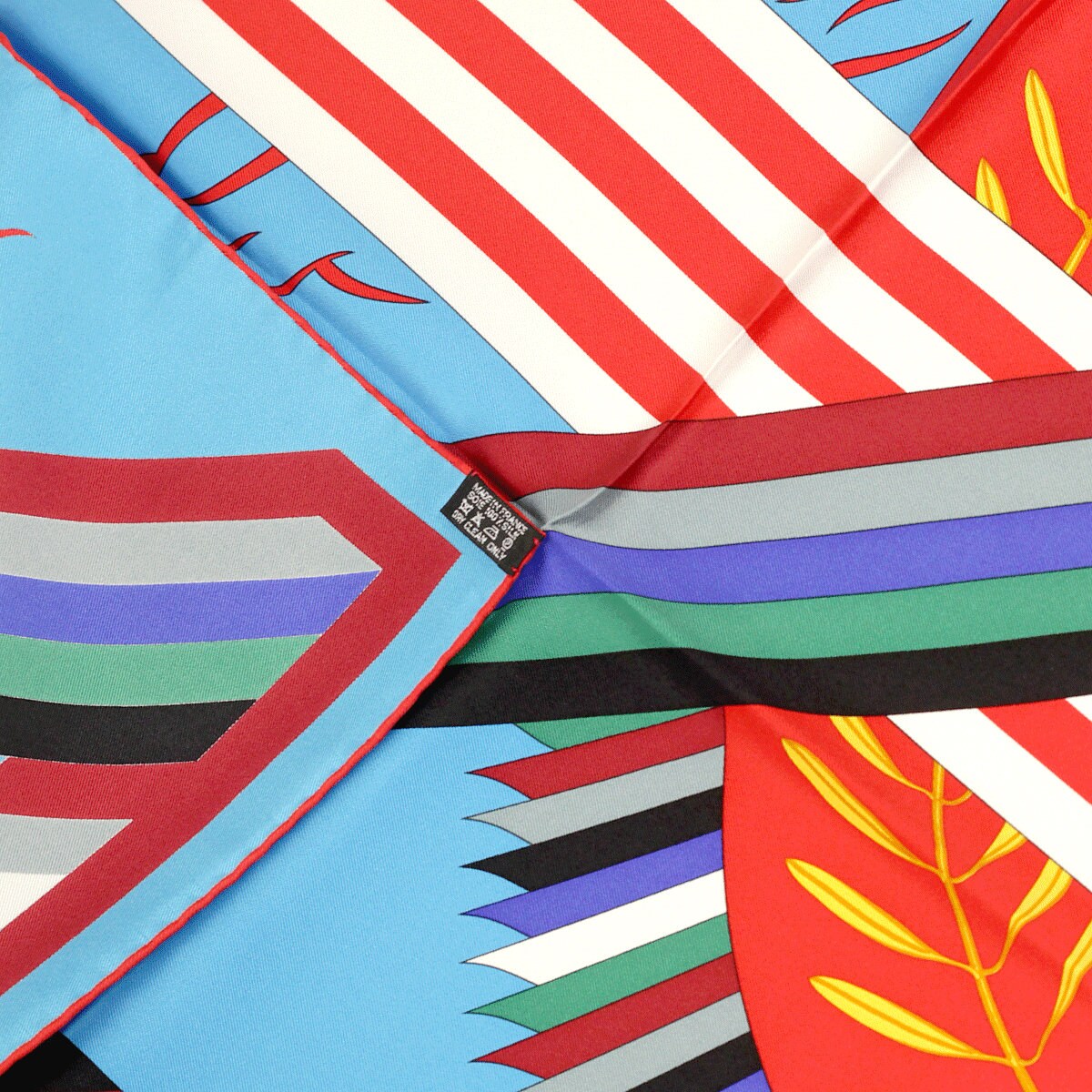 Hermes Scarf "Jeux d'Hermes" by Julia Abadie 90cm Silk | Carre Foulard