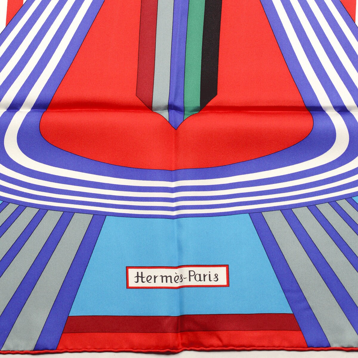 Hermes Scarf "Jeux d'Hermes" by Julia Abadie 90cm Silk | Carre Foulard