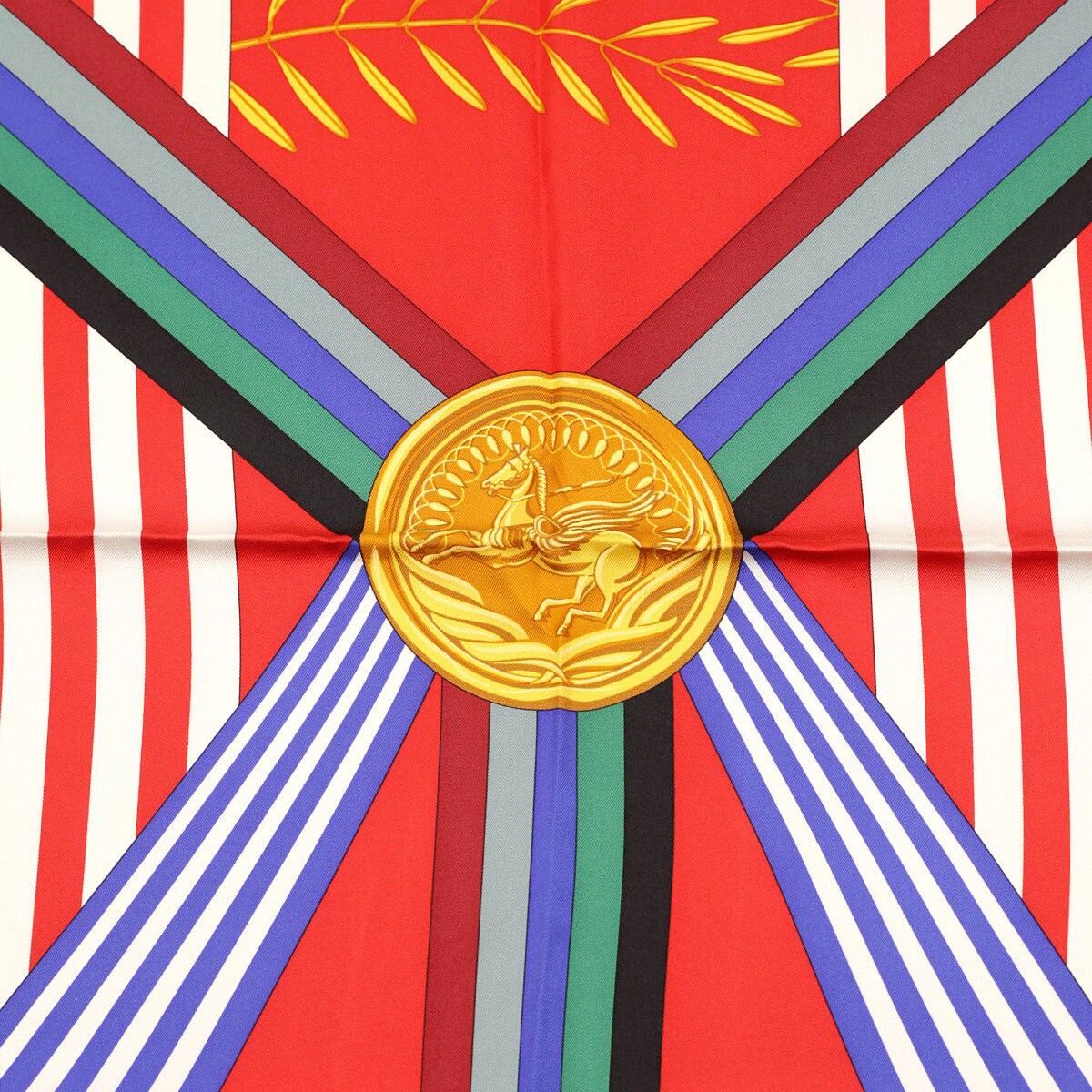 Hermes Scarf "Jeux d'Hermes" by Julia Abadie 90cm Silk | Carre Foulard