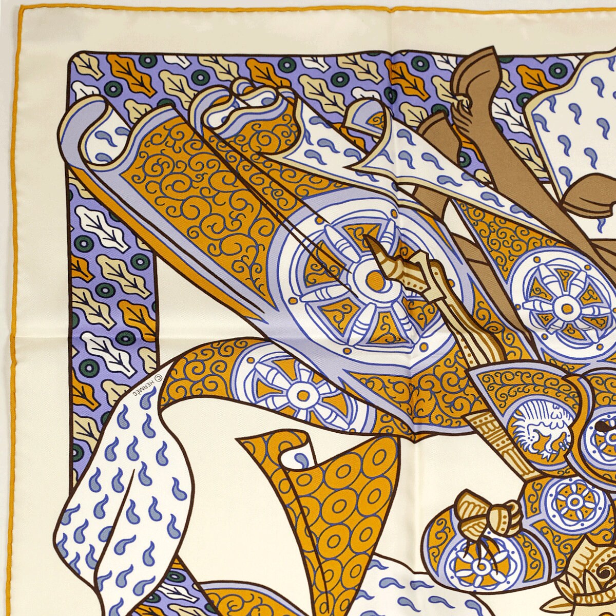Hermes Scarf "Duels Oniriques" by Pierre Marie 90cm Silk | Carre Foulard