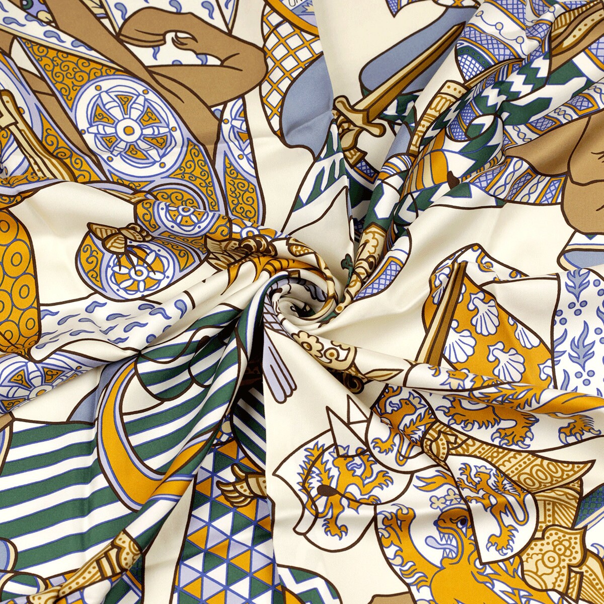 Hermes Scarf "Duels Oniriques" by Pierre Marie 90cm Silk | Carre Foulard