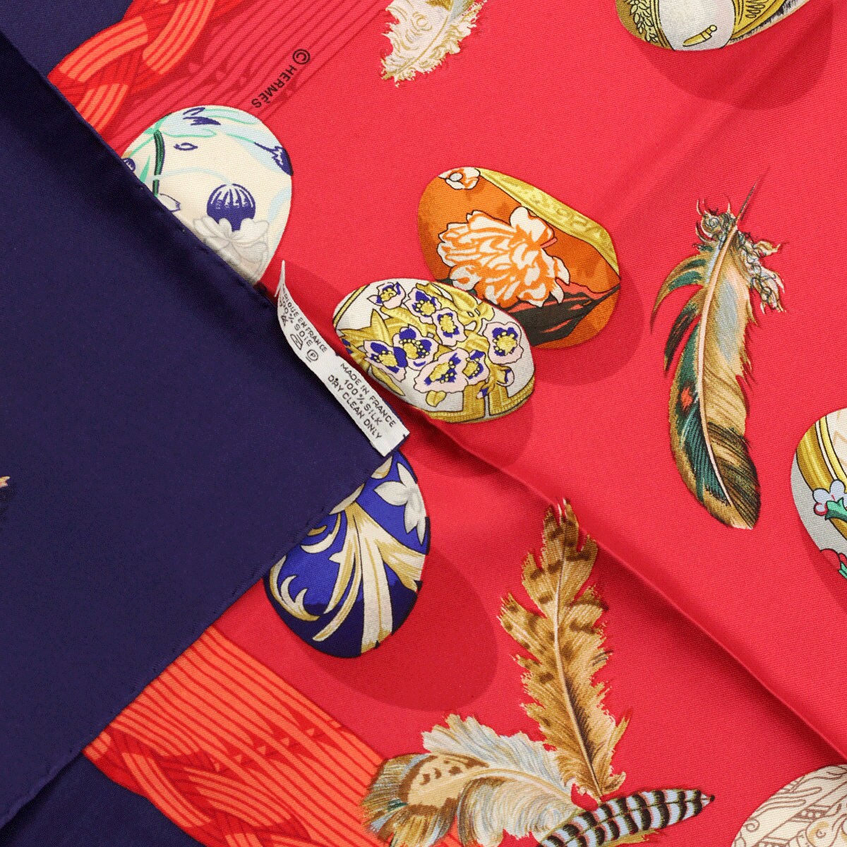 Hermes Scarf "Couvee d'Hermes" by Caty Latham 90cm Silk | Carre