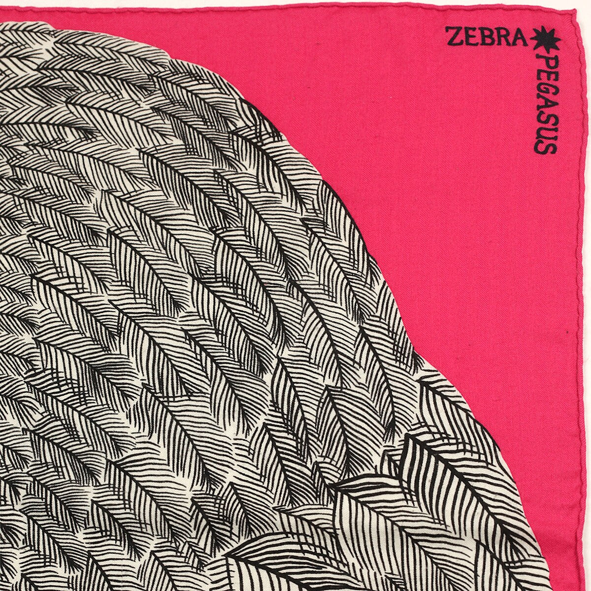 Hermes Cashmere Shawl 140cm "Zebra Pegasus" by Alice Shirley | Scarf Carre Foulard