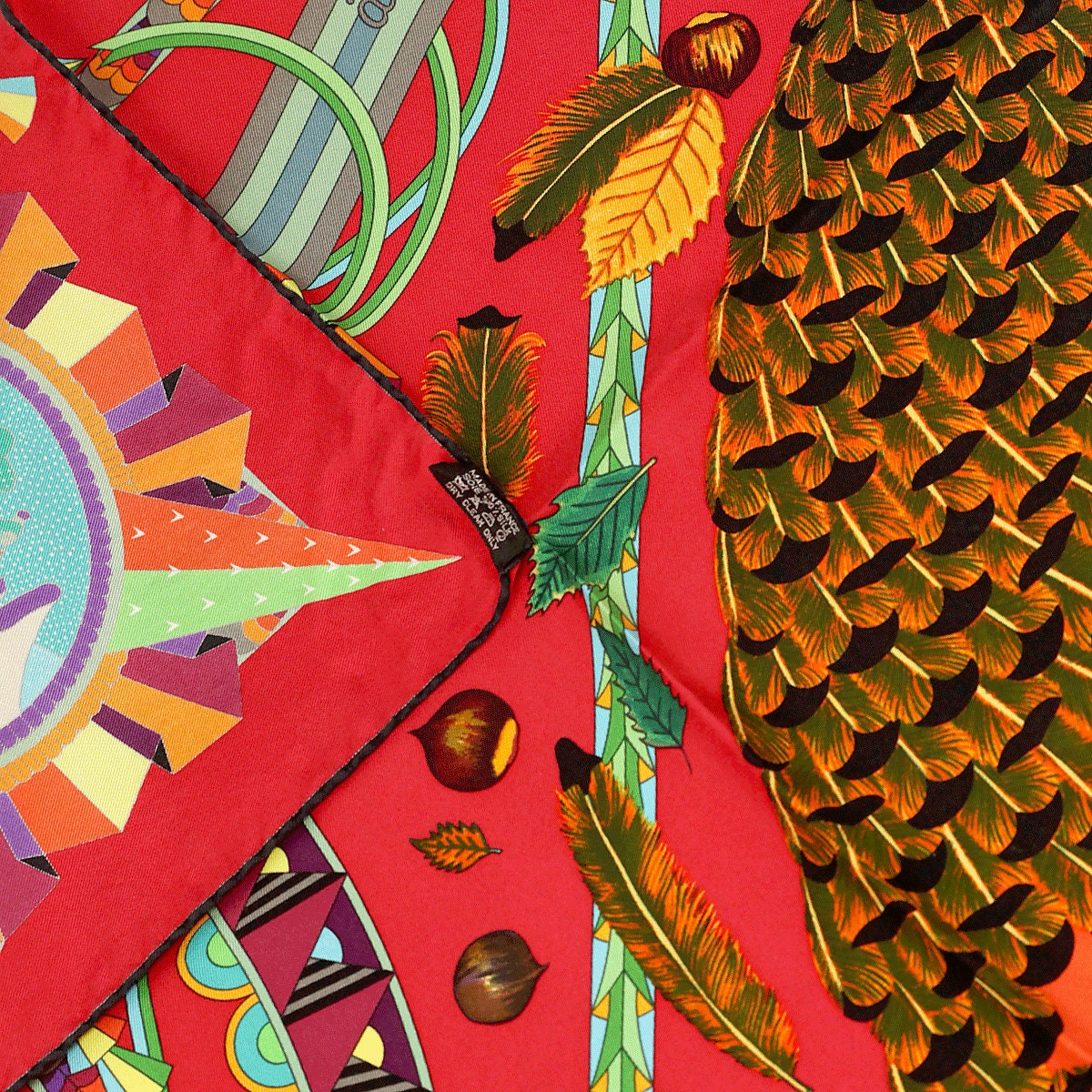 Hermes Scarf "Ombrelle Magique" by Pierre Marie 90cm Silk