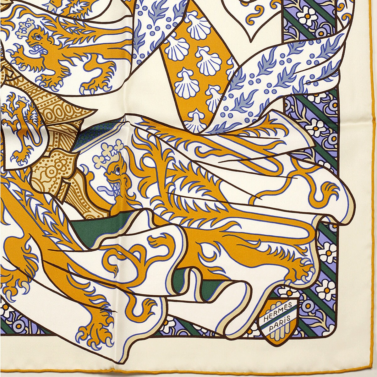 Hermes Scarf "Duels Oniriques" by Pierre Marie 90cm Silk | Carre Foulard