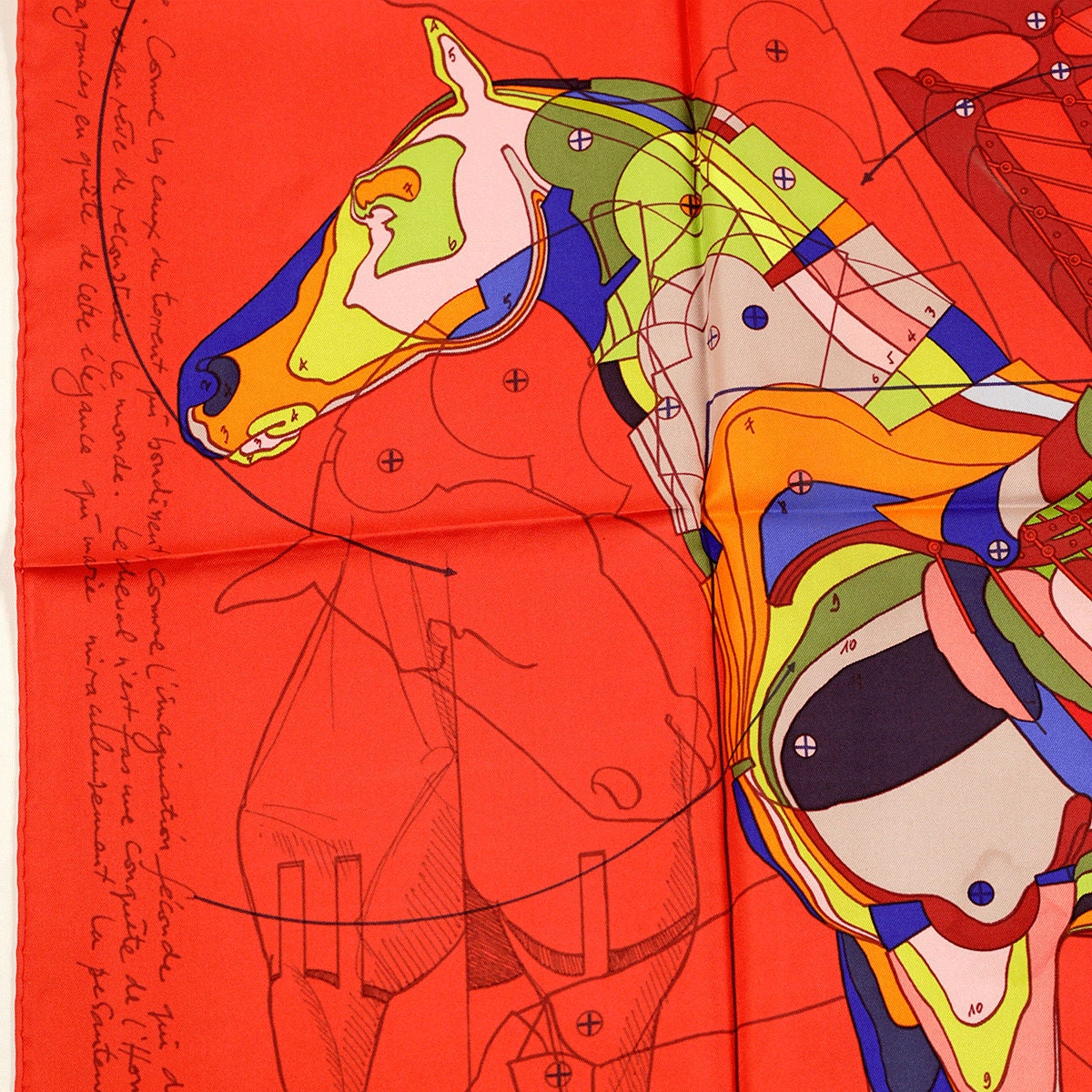 Hermes Scarf "Le Pegase d'Hermes" by Christian Renonciat 90cm Silk | Carre Foulard