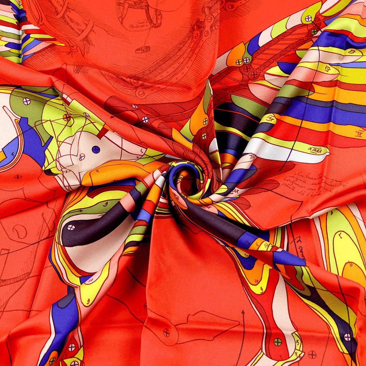 Hermes Scarf "Le Pegase d'Hermes" by Christian Renonciat 90cm Silk | Carre Foulard