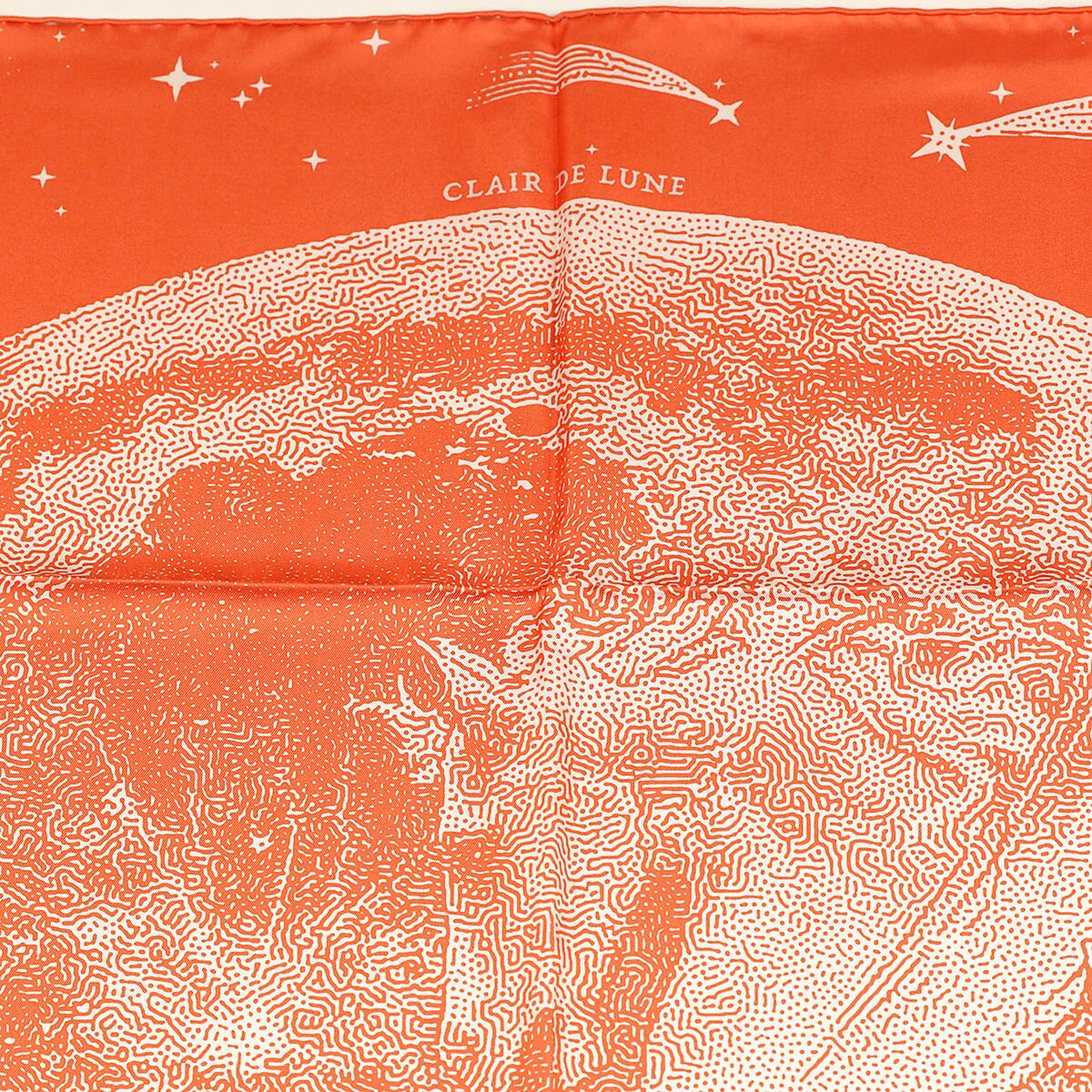 Hermes Scarf "Clair de Lune" by Dimitri Rybaltchenko 90cm Silk Double Face Carre