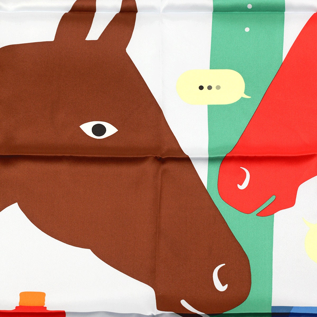 Hermes Scarf "Is This a Love Story?" 70cm Silk | Foulard Carre