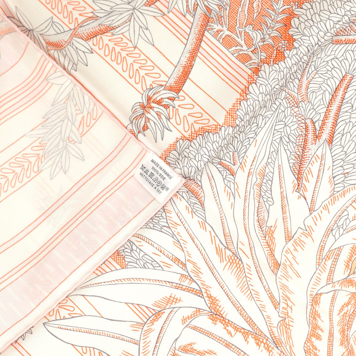 Hermes Scarf "Acte III, Scene I, La Clairiere" by Édouard Baribeaud 90cm Silk | Grail