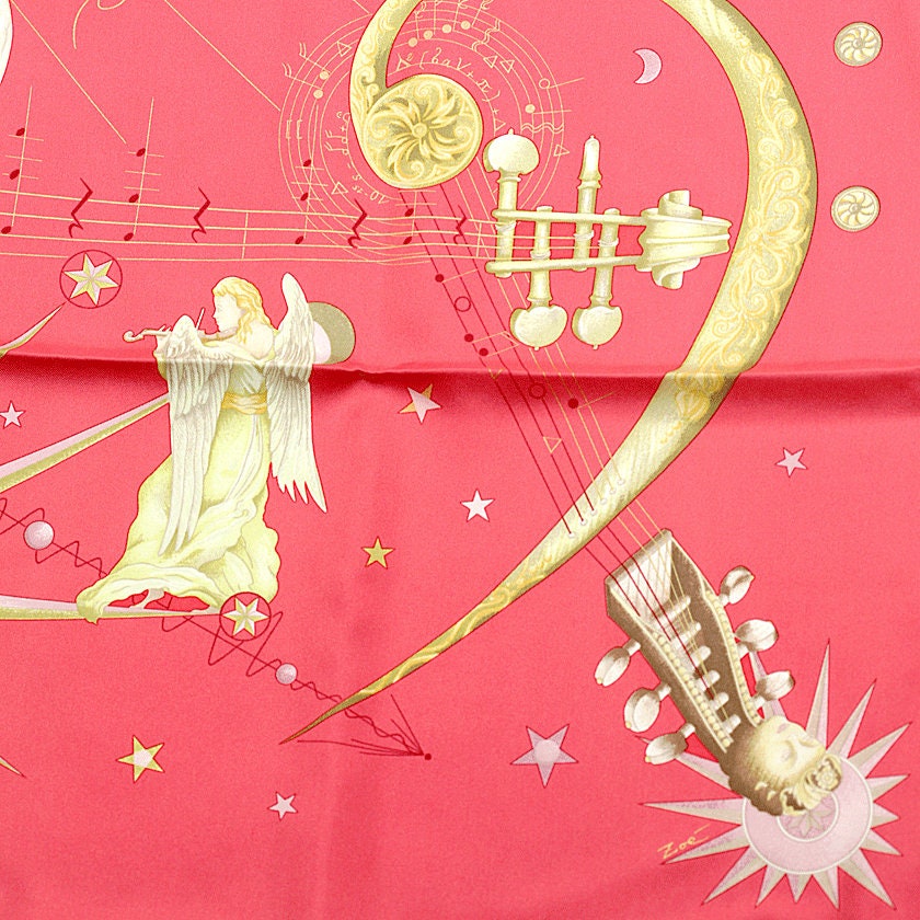 Hermes Scarf "Quintessence" by Zoe Pauwels 90cm Silk