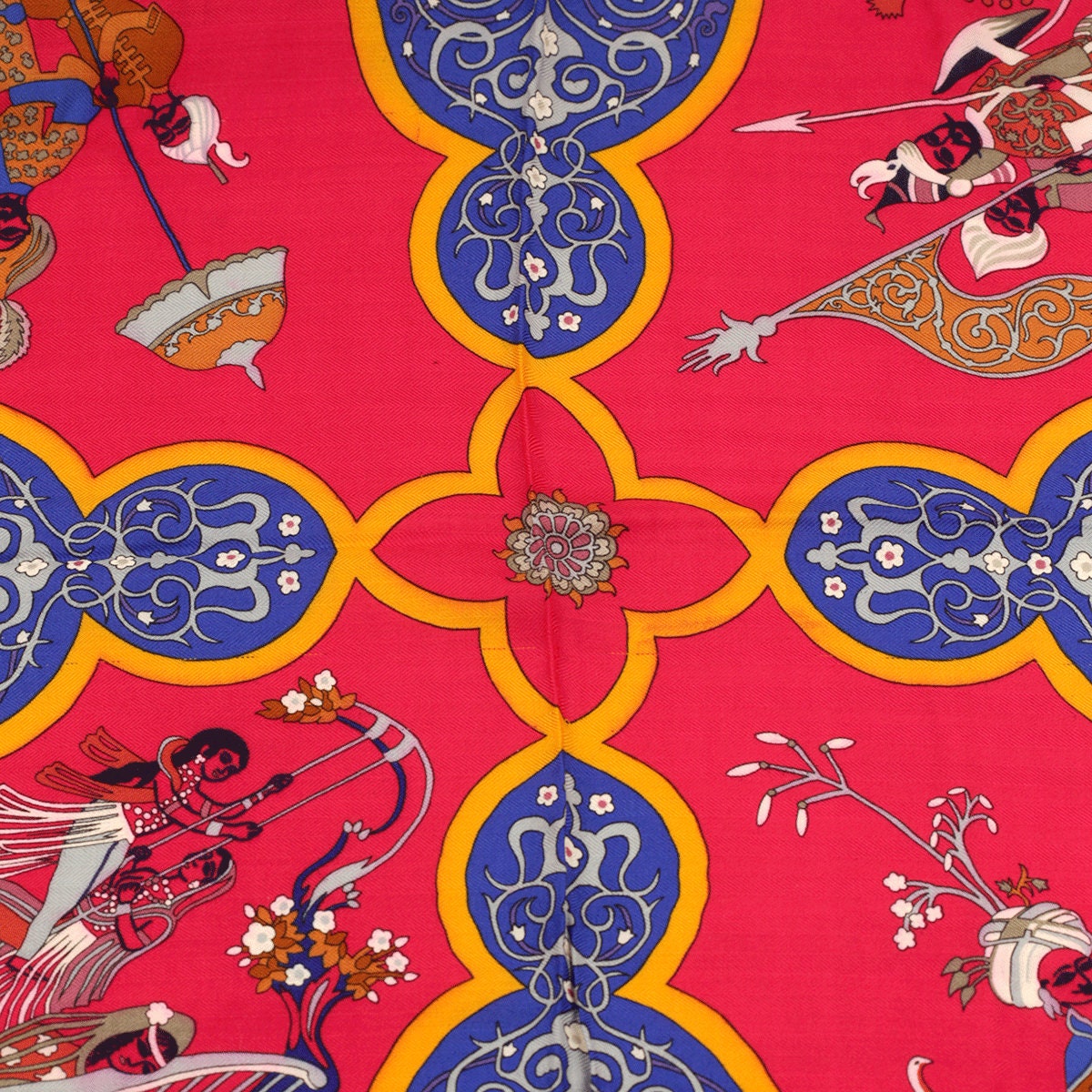 Hermes Cashmere Shawl 140cm "Poesie Persane" by Julia Abadie | Scarf Carre Foulard