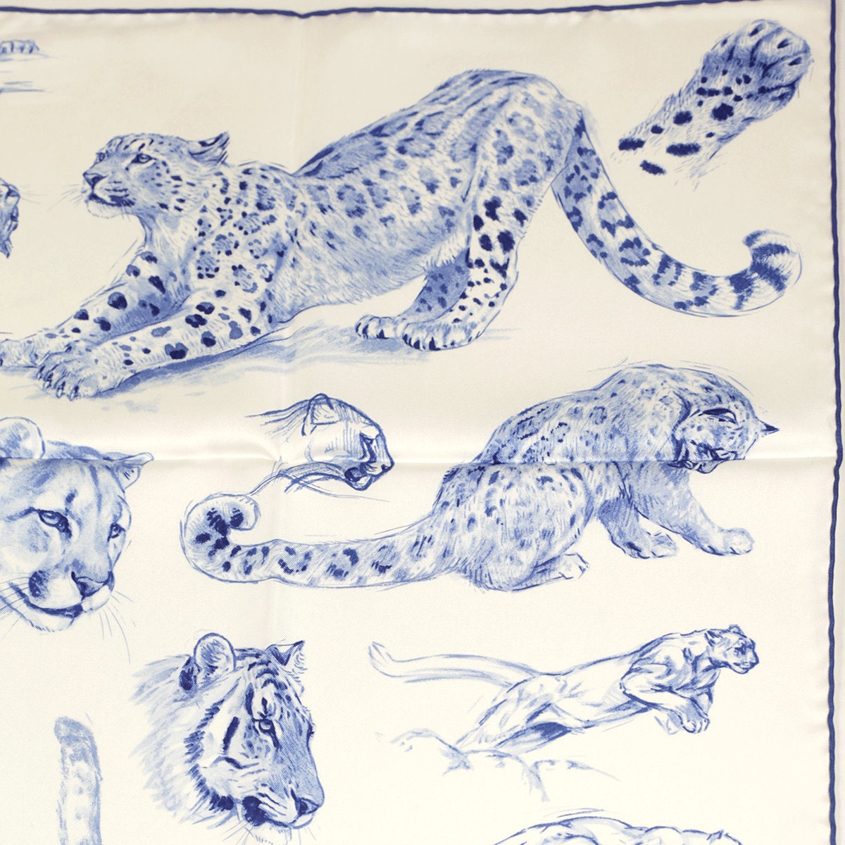Hermes Scarf "Dans l'Atelier de Robert Dallet" by Robert Dallet 90cm Silk | Carre Foulard