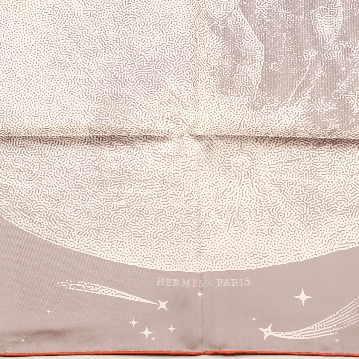 Hermes Scarf "Clair de Lune" by Dimitri Rybaltchenko 90cm Silk Double Face Carre