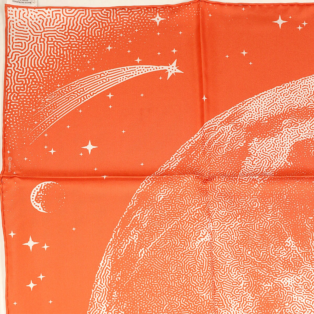 Hermes Scarf "Clair de Lune" by Dimitri Rybaltchenko 90cm Silk Double Face Carre